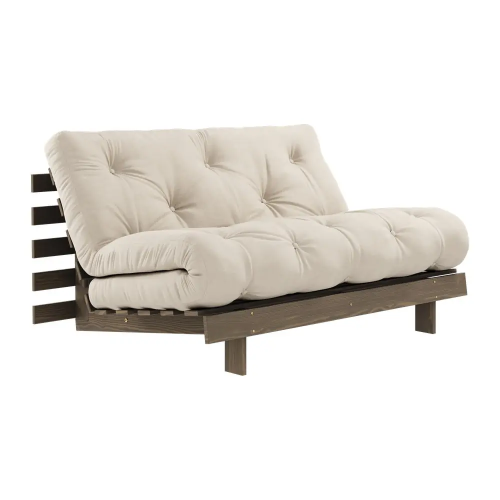 Canapea crem extensibilă 140 cm Roots – Karup Design