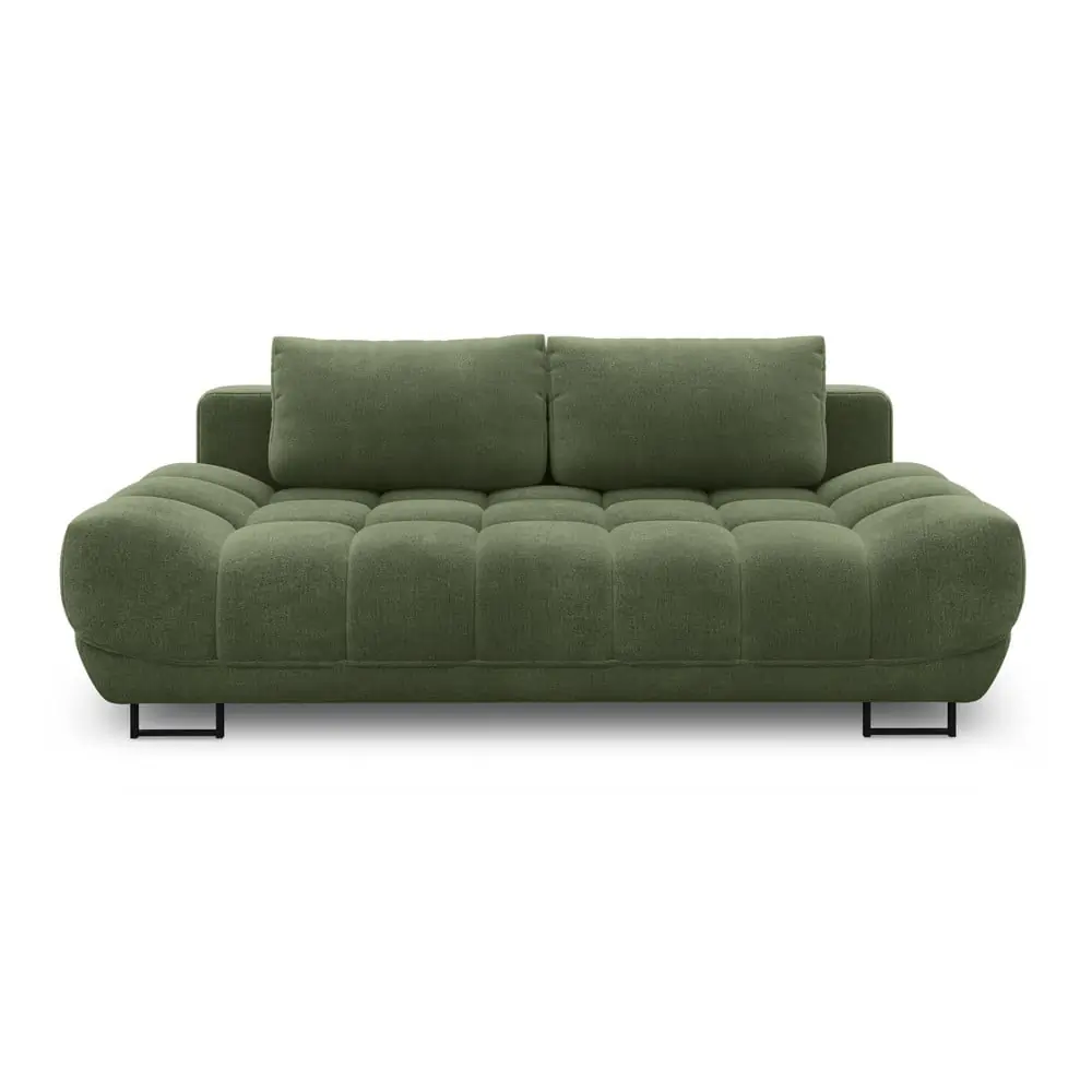 Canapea extensibilă cu 3 locuri Windsor & Co Sofas Cumulus, verde