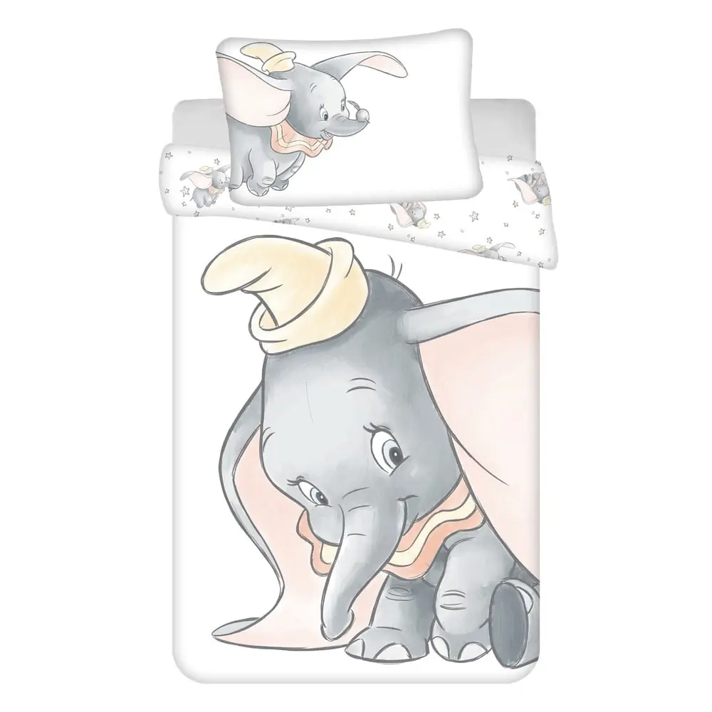 Lenjerie de pat pentru copii din bumbac pentru pătuț 100x135 cm Dumbo – Jerry Fabrics
