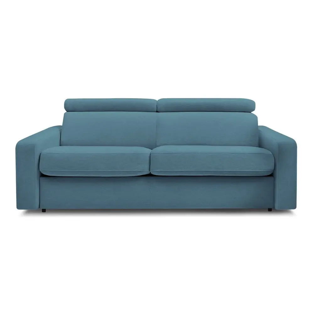 Canapea albastră extensibilă 195 cm Monaco – Bobochic Paris