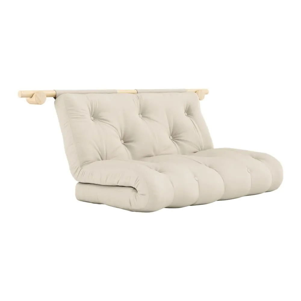 Canapea bej extensibilă 135 cm Hooked – Karup Design