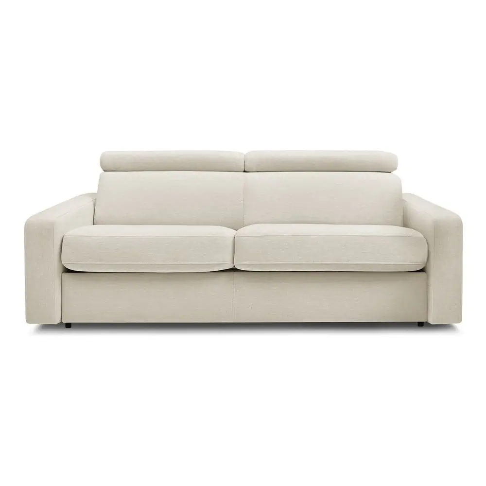 Canapea crem extensibilă 195 cm Monaco – Bobochic Paris