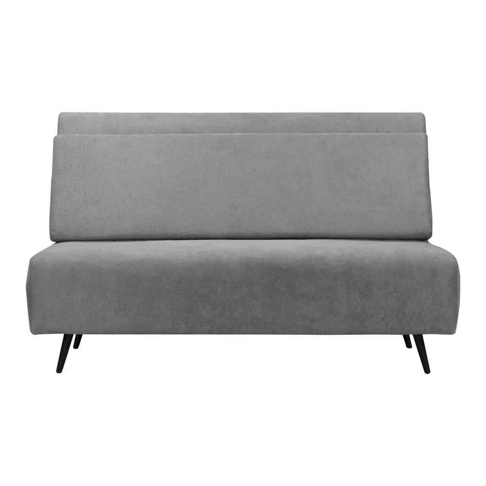 Canapea gri extensibilă 87 cm Mallory – Støraa