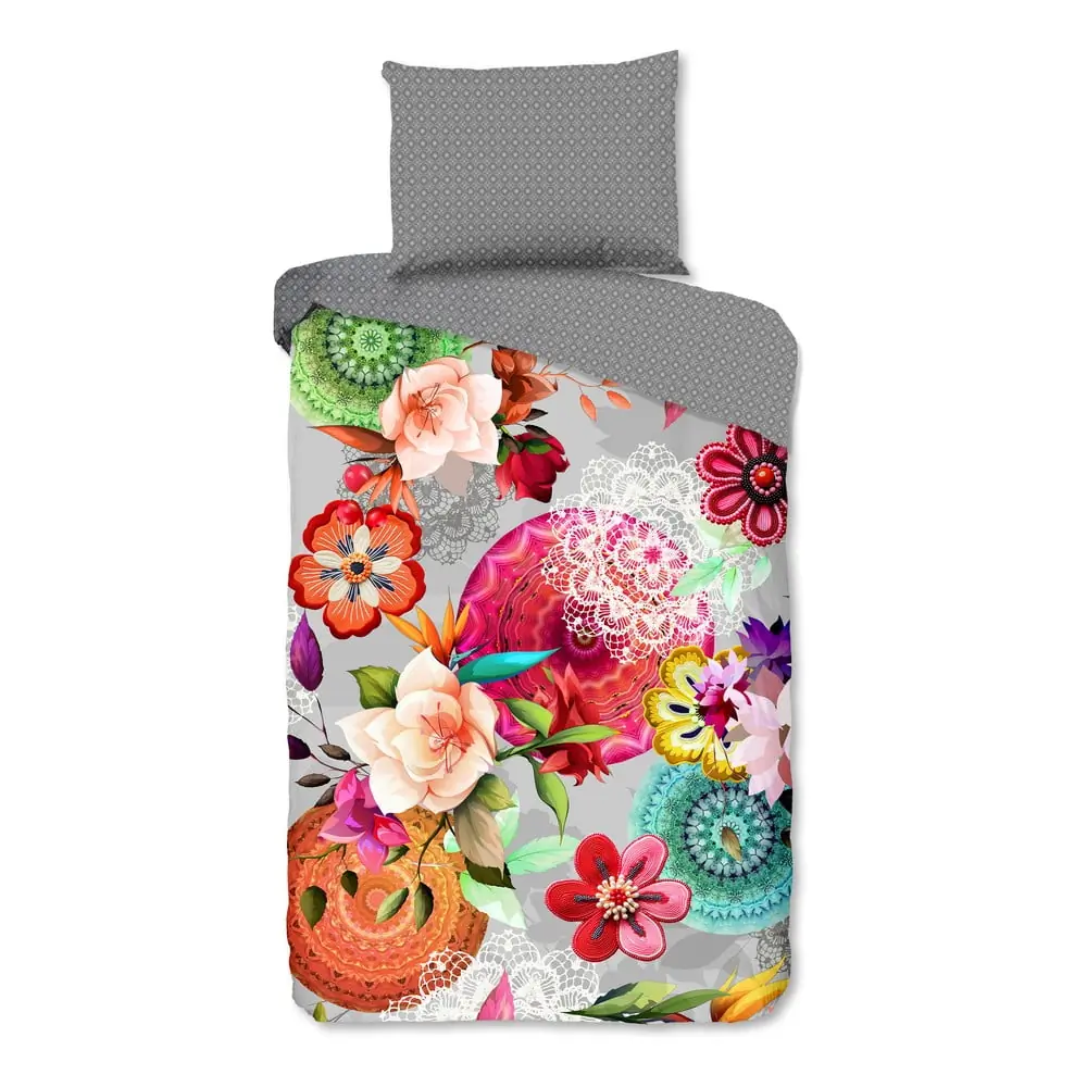 Lenjerie de pat din flanelă pentru pat de o persoană 140x200 cm Isarea – HIP