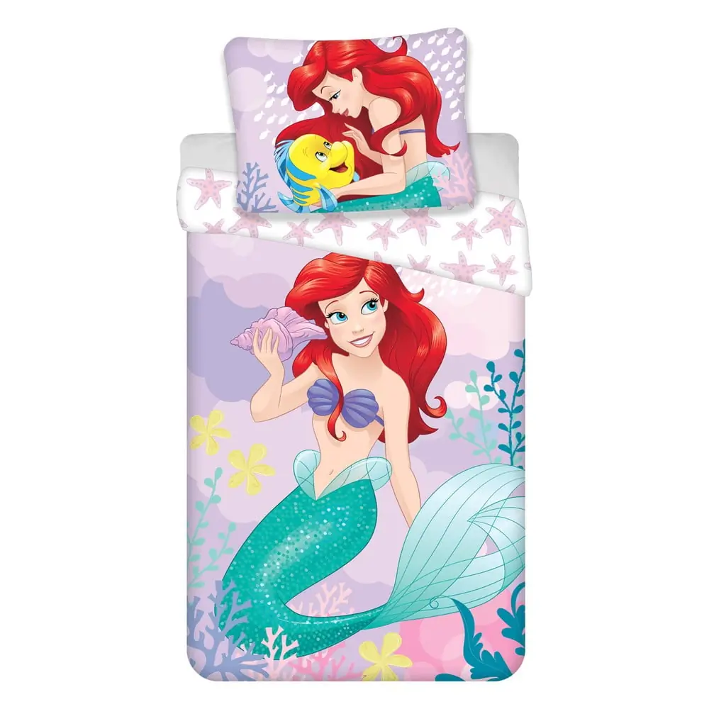 Lenjerie de pat pentru copii din bumbac pentru pat de o persoană 140x200 cm Ariela 