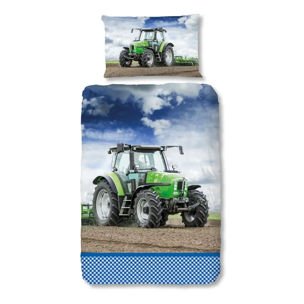 Lenjerie de pat pentru copii din flanelă pentru pat de o persoană 140x200 cm Strong – Good Morning