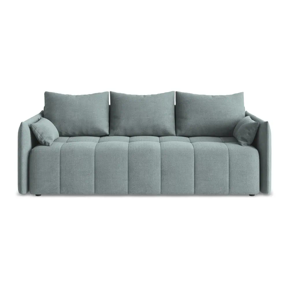 Canapea albastră extensibilă/cu spațiu de depozitare 225 cm Moku – Makamii