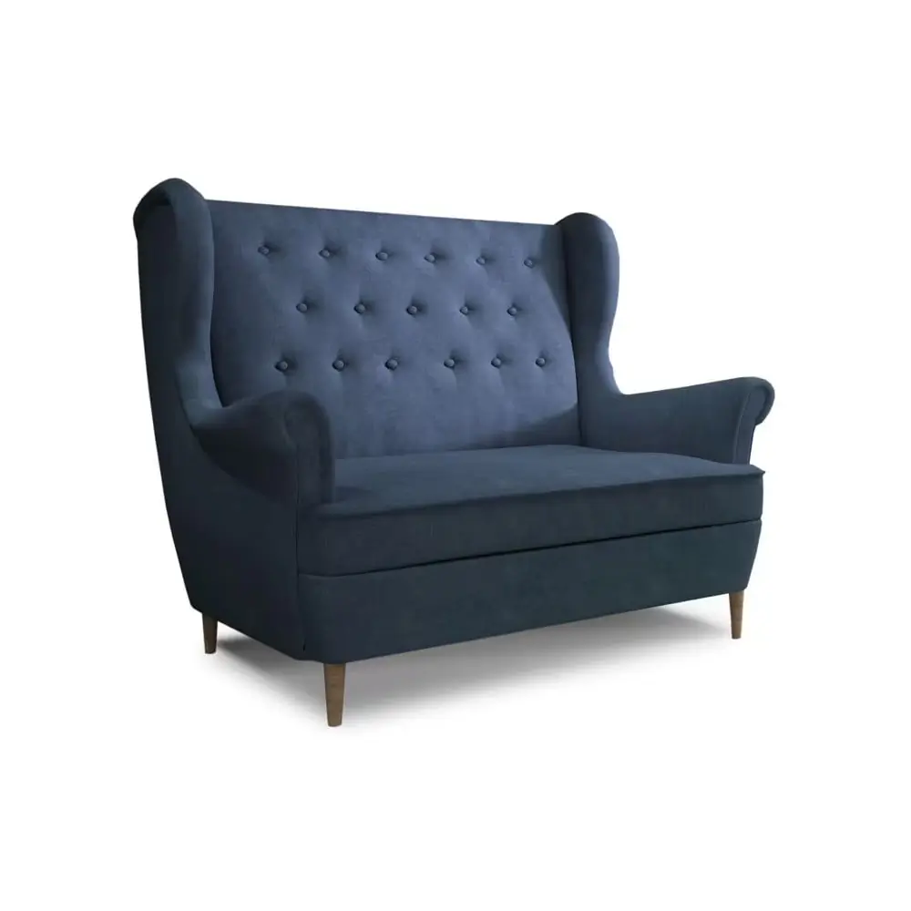 Canapea albastru-închis 150 cm Aros – ELTAP