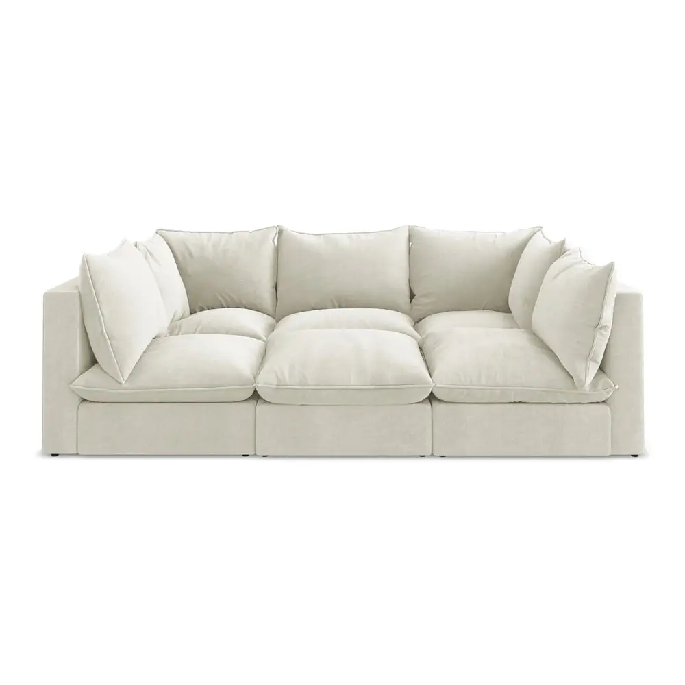 Canapea bej 255 cm Manao – Makamii