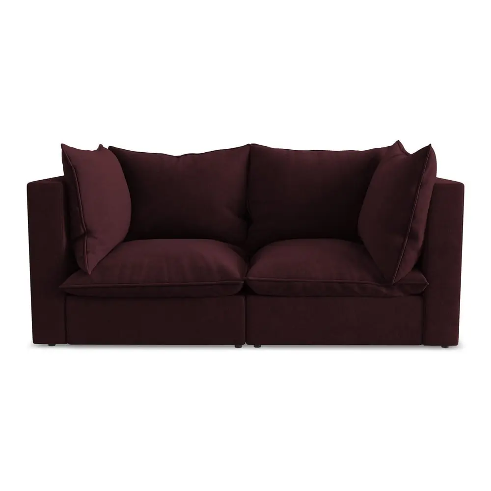 Canapea burgundy 180 cm Manao – Makamii