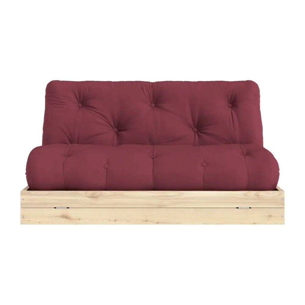 Canapea burgundy extensibilă 145 cm Flip – Karup Design