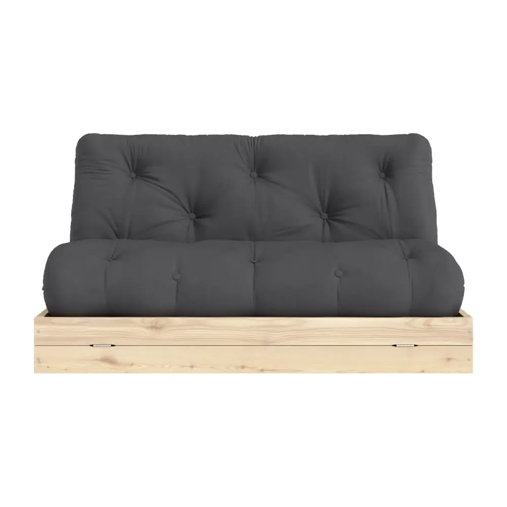 Canapea gri închis extensibilă 145 cm Flip – Karup Design