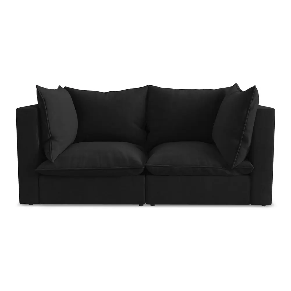 Canapea neagră 180 cm Manao – Makamii