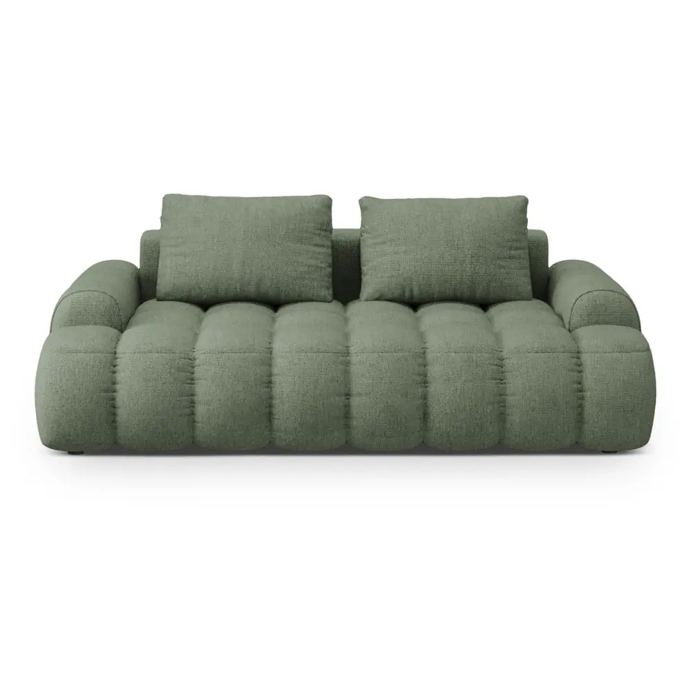 Canapea verde 200 cm Linz – Cosmopolitan Design