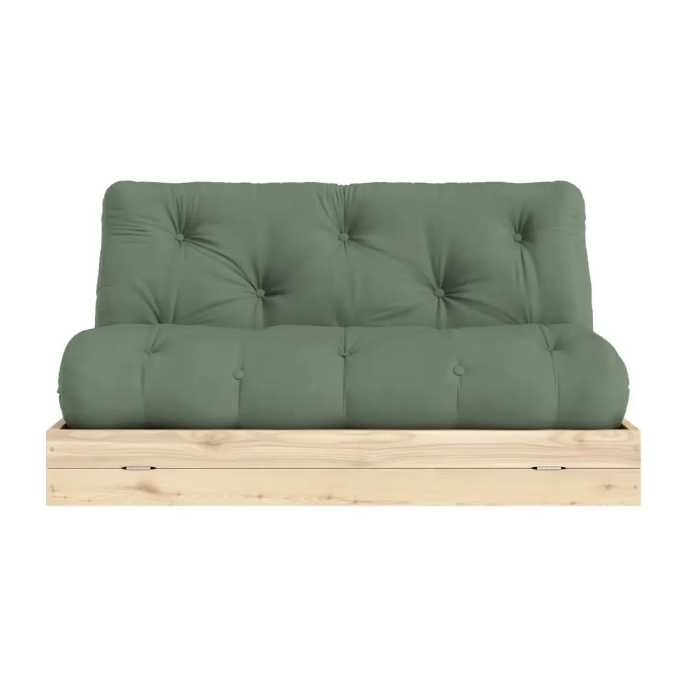 Canapea verde extensibilă 145 cm Flip – Karup Design