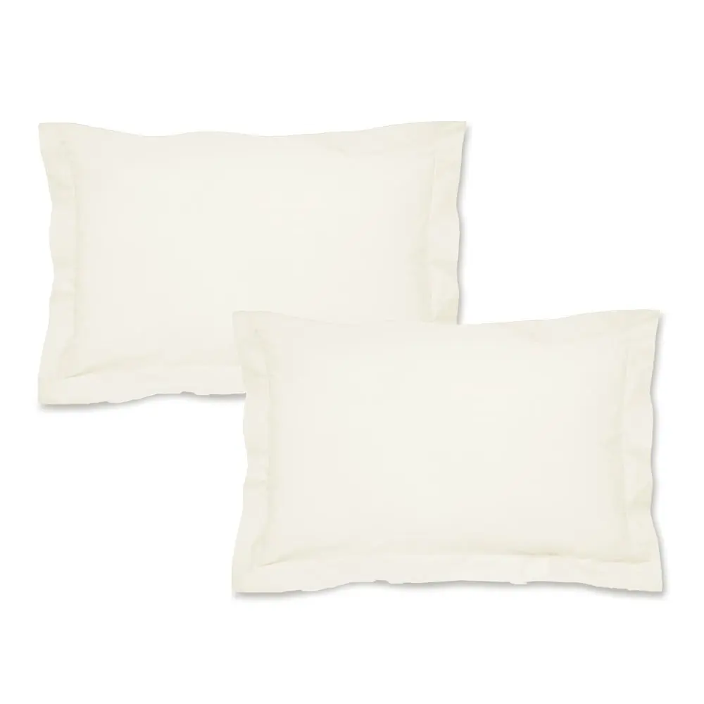 Fețe de pernă 2 buc. din bumbac percale 50x75 cm Easy Iron Percale – Catherine Lansfield