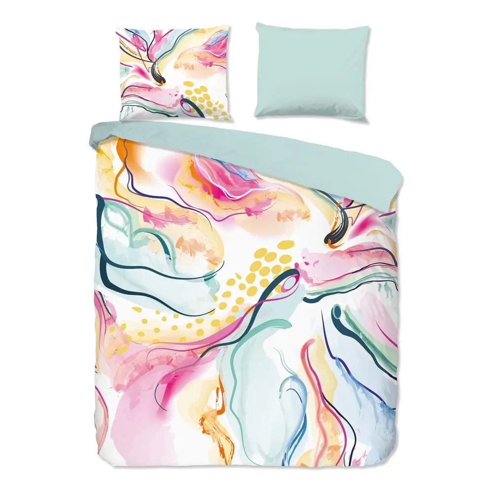 Lenjerie de pat din bumbac pentru pat dublu, extinsă 200x220 cm Magic – Good Morning