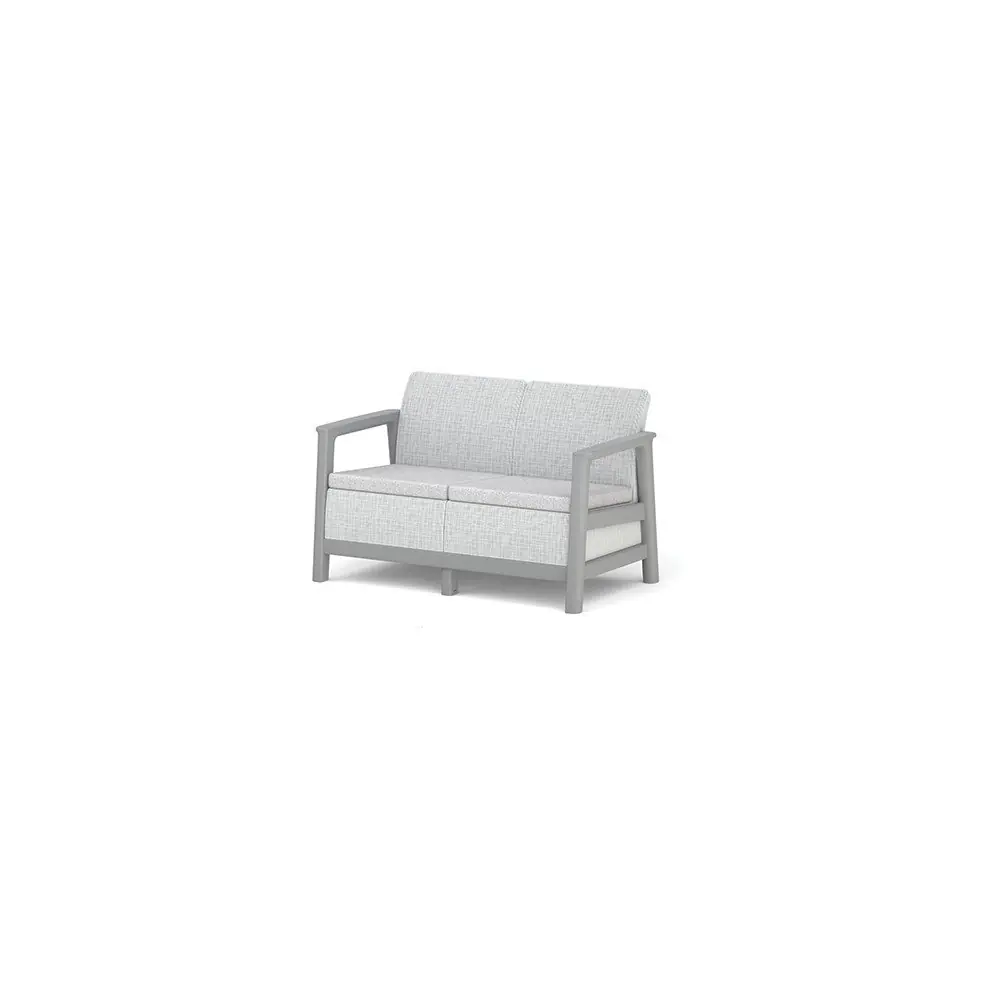 Canapea de grădină gri deschis Scandi Linea – Keter