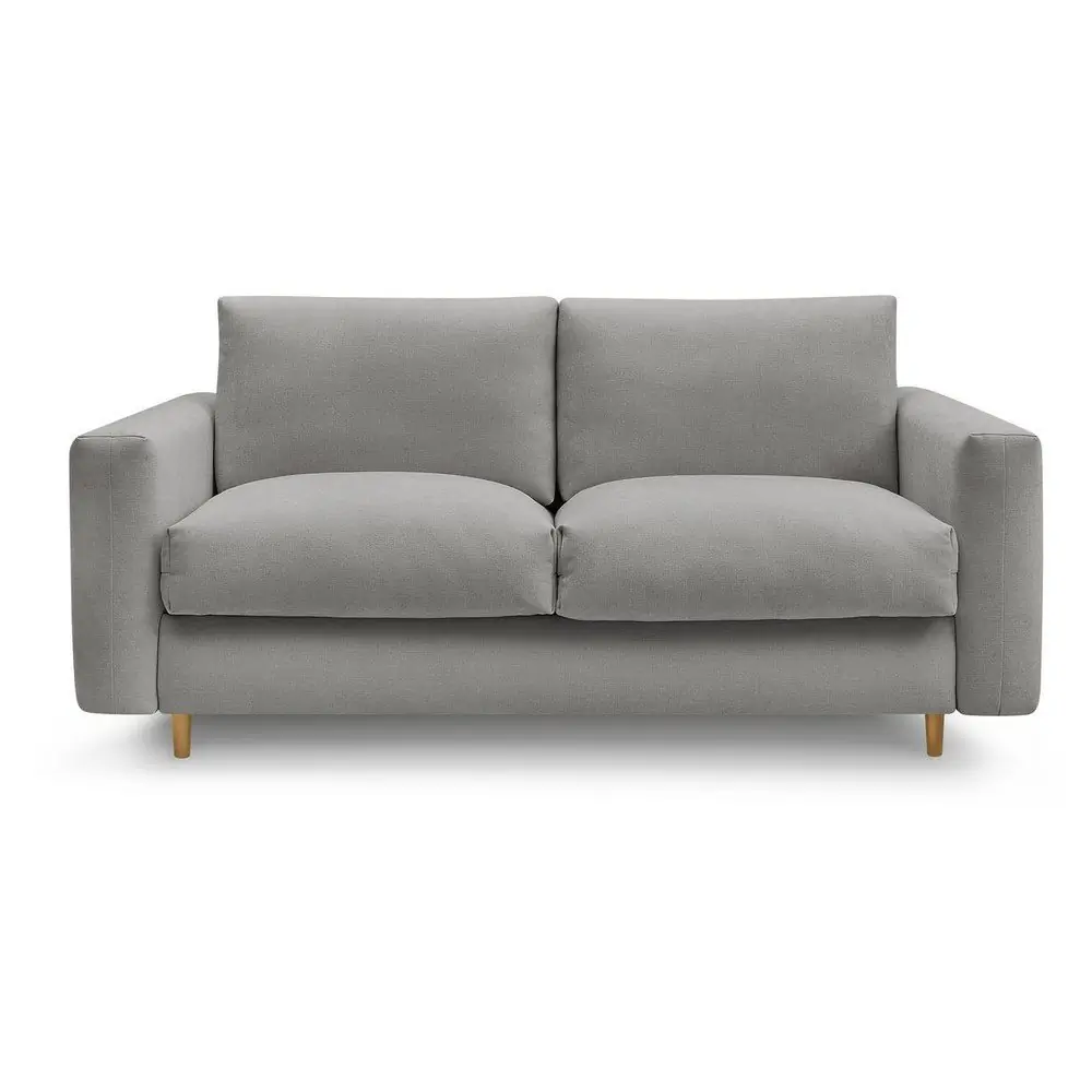 Canapea gri pentru dormitul zilnic/extensibilă 220 cm Cocoone – Bobochic Paris