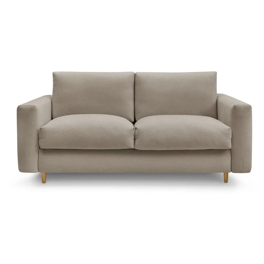 Canapea taupe pentru dormitul zilnic/extensibilă 220 cm Cocoone – Bobochic Paris