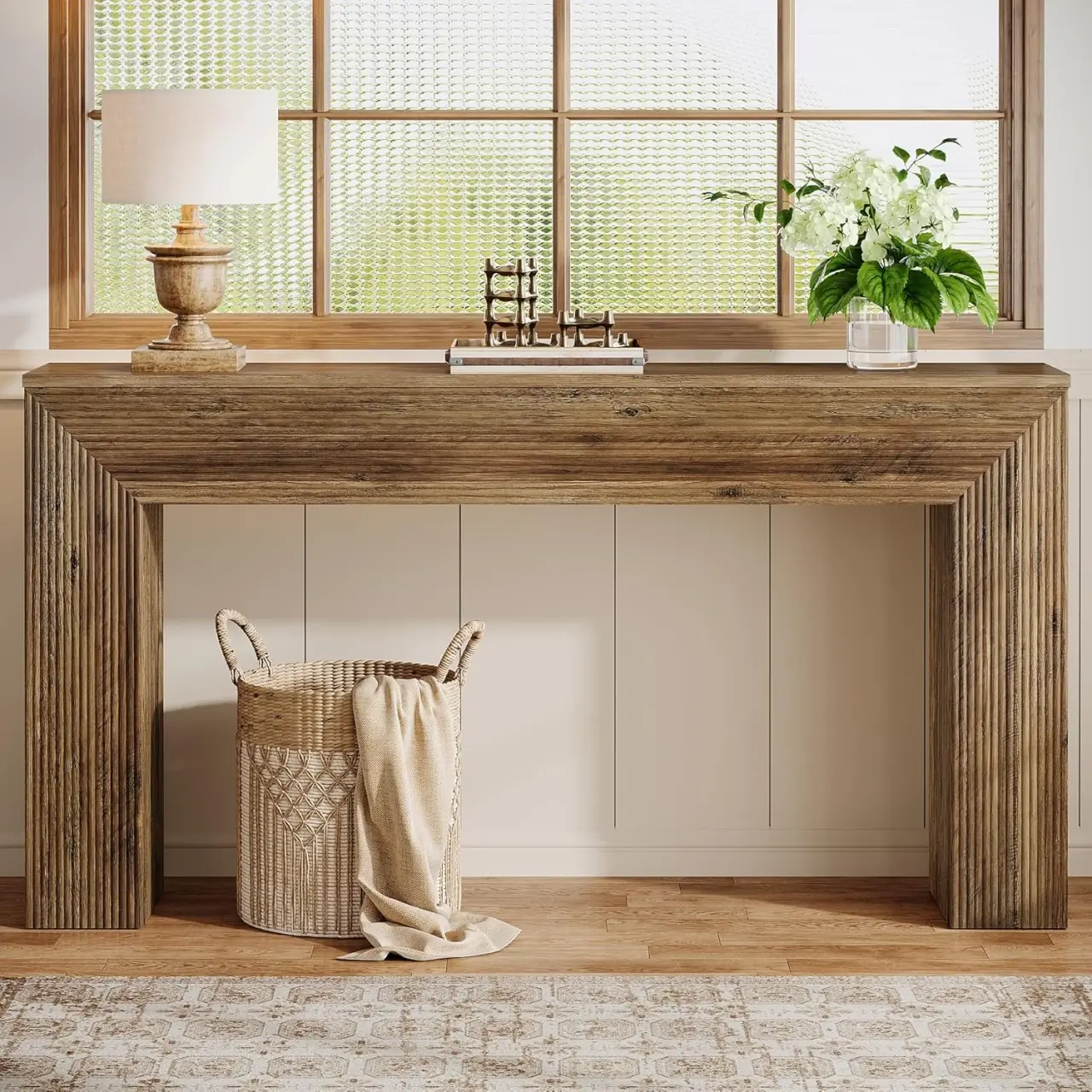 MAM9 - Masa Consola, 160 cm, masuta hol, living, dining, dormitor - Maro