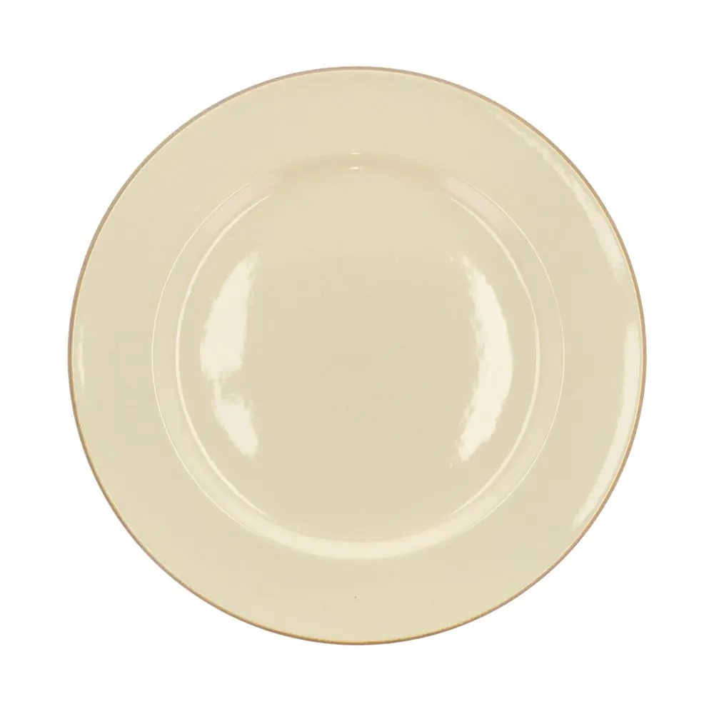 Farfurie bej pentru desert din gresie ø 22 cm – Bitz