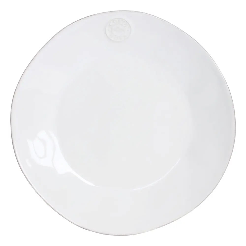 Farfurie din gresie ceramică Costa Nova, ⌀ 27 cm, alb