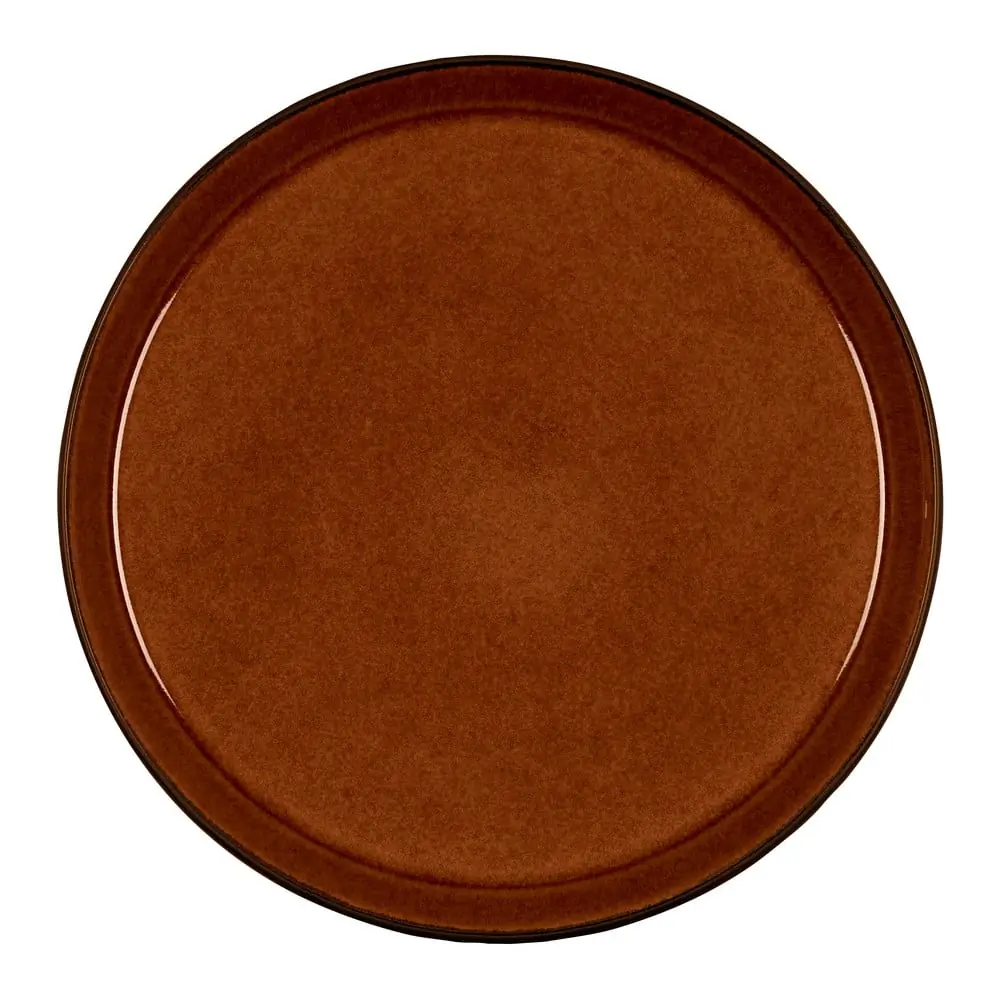 Farfurie neagră/chihlimbar din gresie ø 27 cm Gastro Black/Amber – Bitz