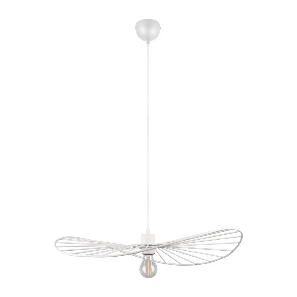 Lustră albă ø 60 cm Chapeau – Reality