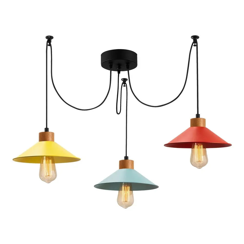 Lustră cu abajur din metal ø 114 cm Manavgat – Opviq lights