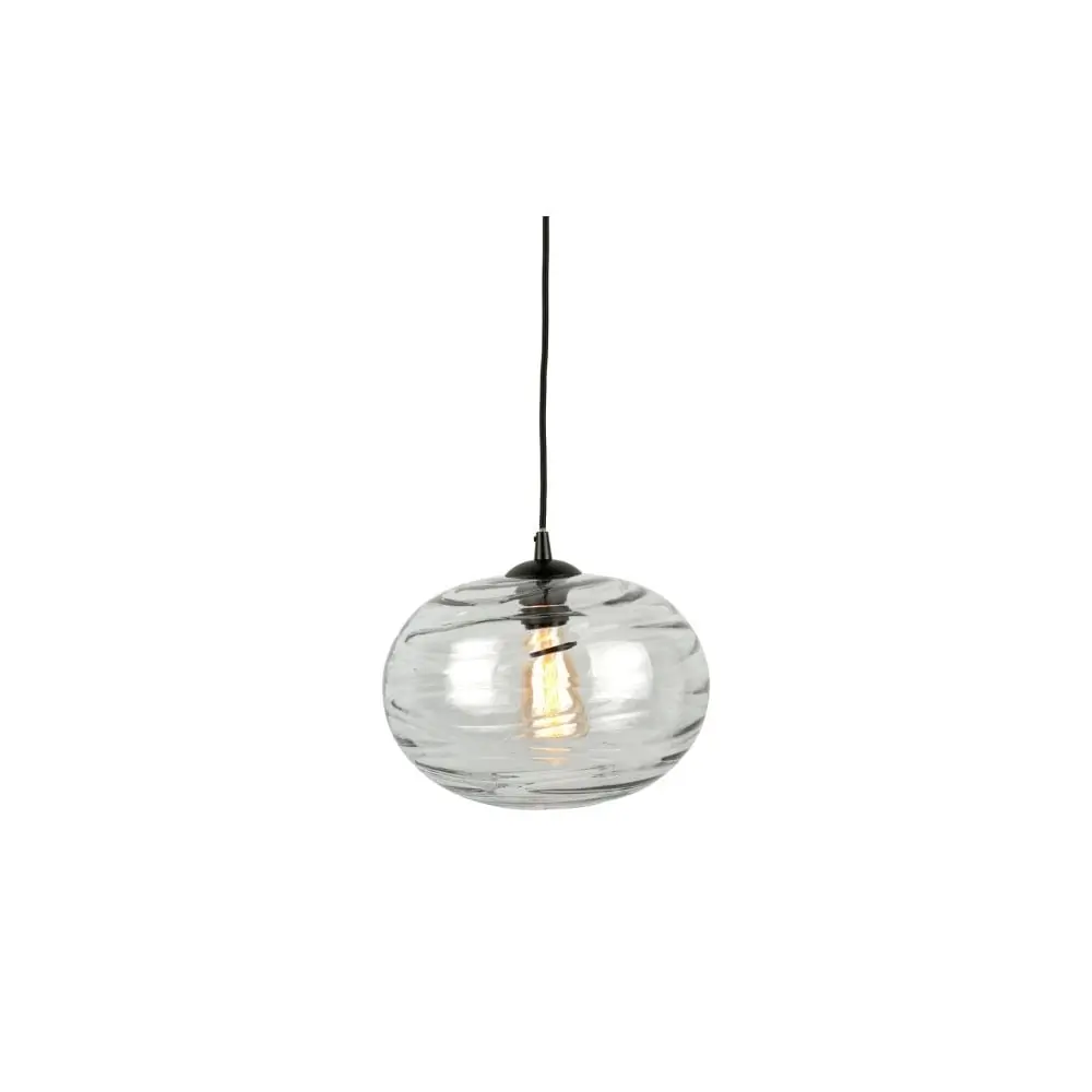 Lustră din sticlă gri, înălțime 21 cm Sphere - Leitmotiv