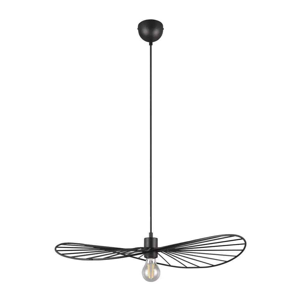 Lustră negru-mat ø 60 cm Chapeau – Reality