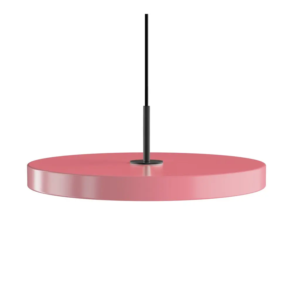 Lustră roz LED cu abajur din metal ø 43 cm Asteria Medium – UMAGE