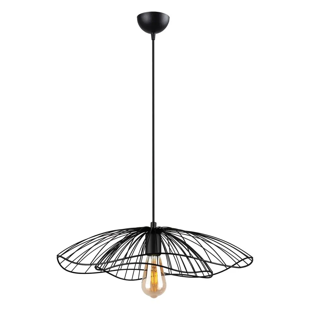 Lustră Squid Lighting Root, înălțime 111 cm, negru