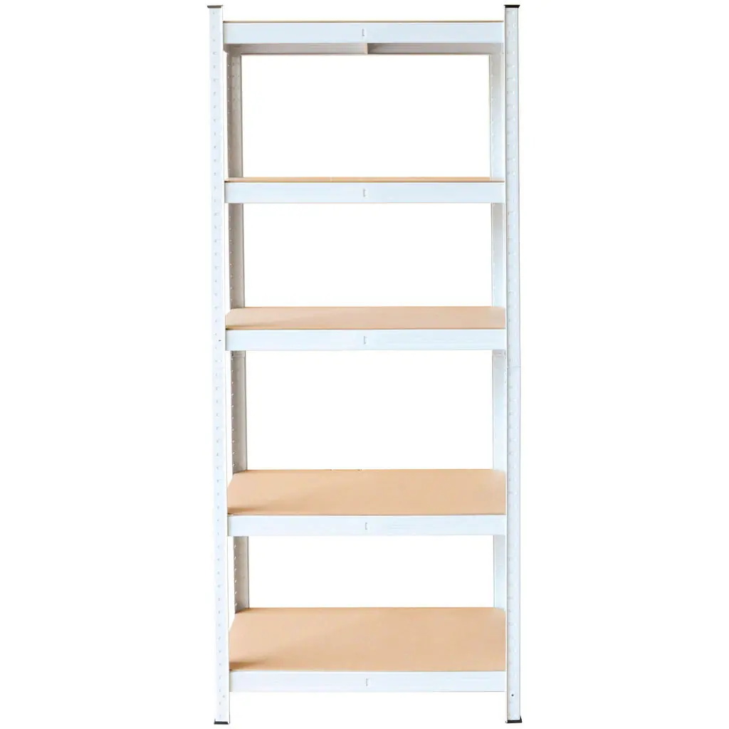 Raft Pentru Sarcini Grele din metal, material pe bază de lemn, alb