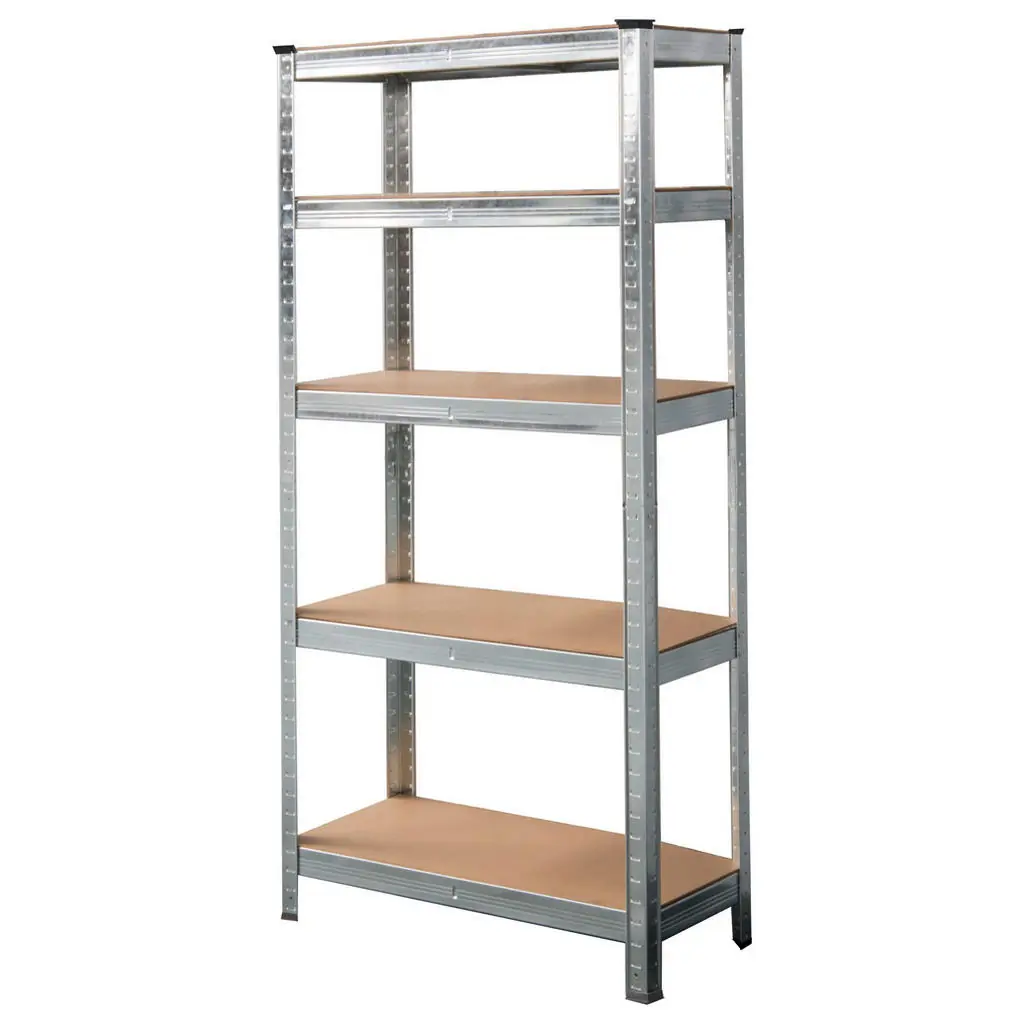 Raft Pentru Sarcini Grele din metal, material pe bază de lemn, argintiu