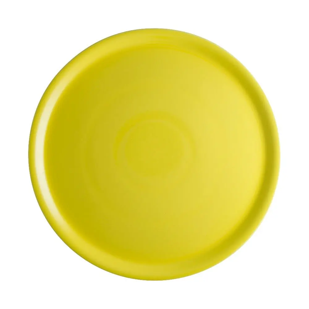 Farfurie din porțelan pentru pizza Brandani Pizza, ⌀ 31 cm, galben