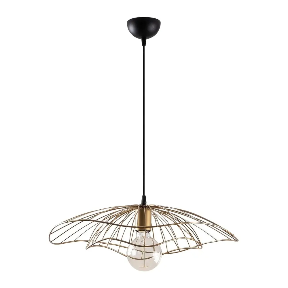 Lustră aurie ø 50 cm Farac – Opviq lights