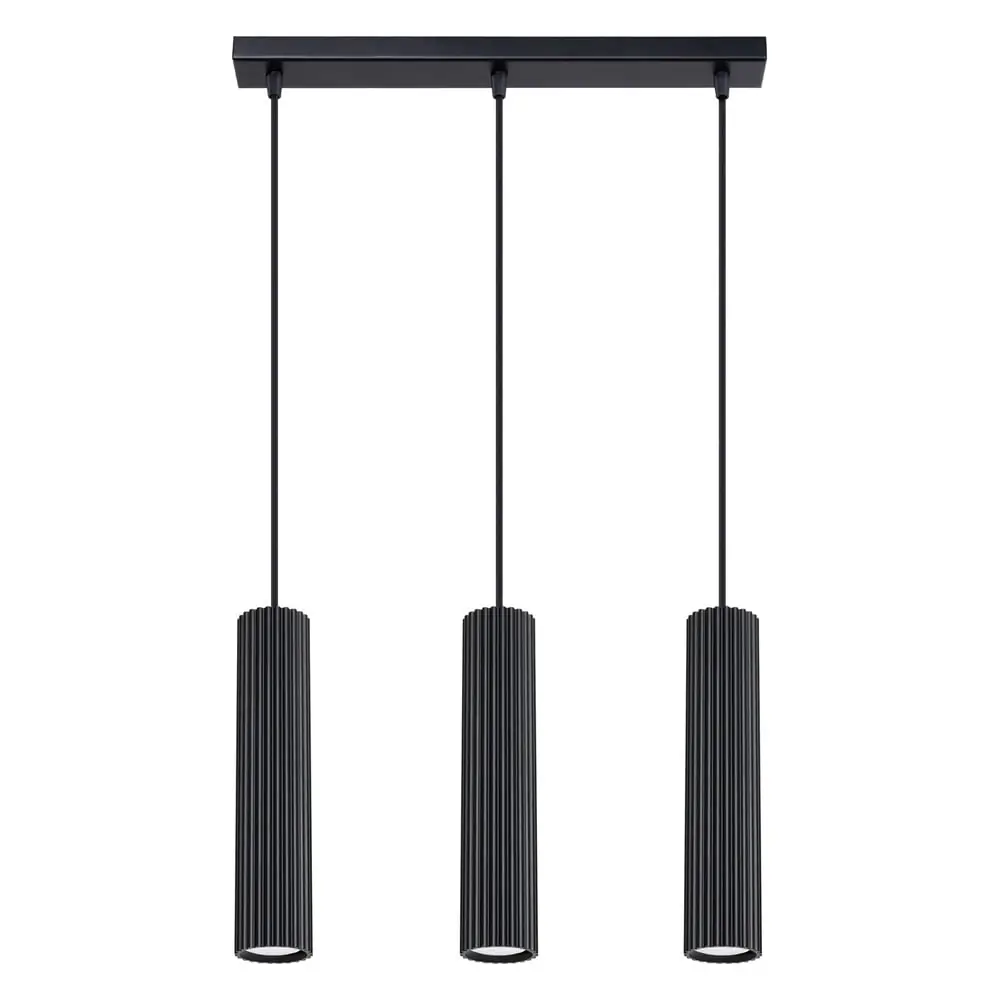 Lustră neagră Gleam – Sollux