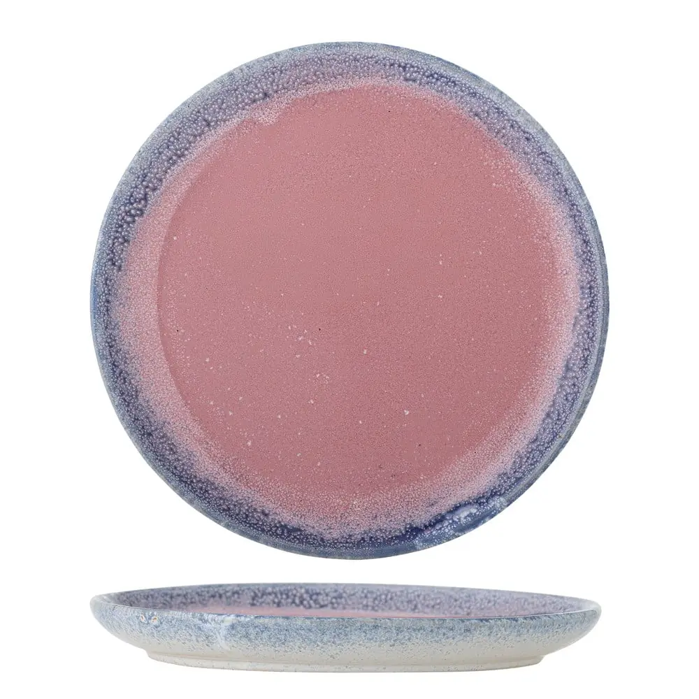 Farfurie roz-deschis din gresie ø 20 cm Paula – Bloomingville