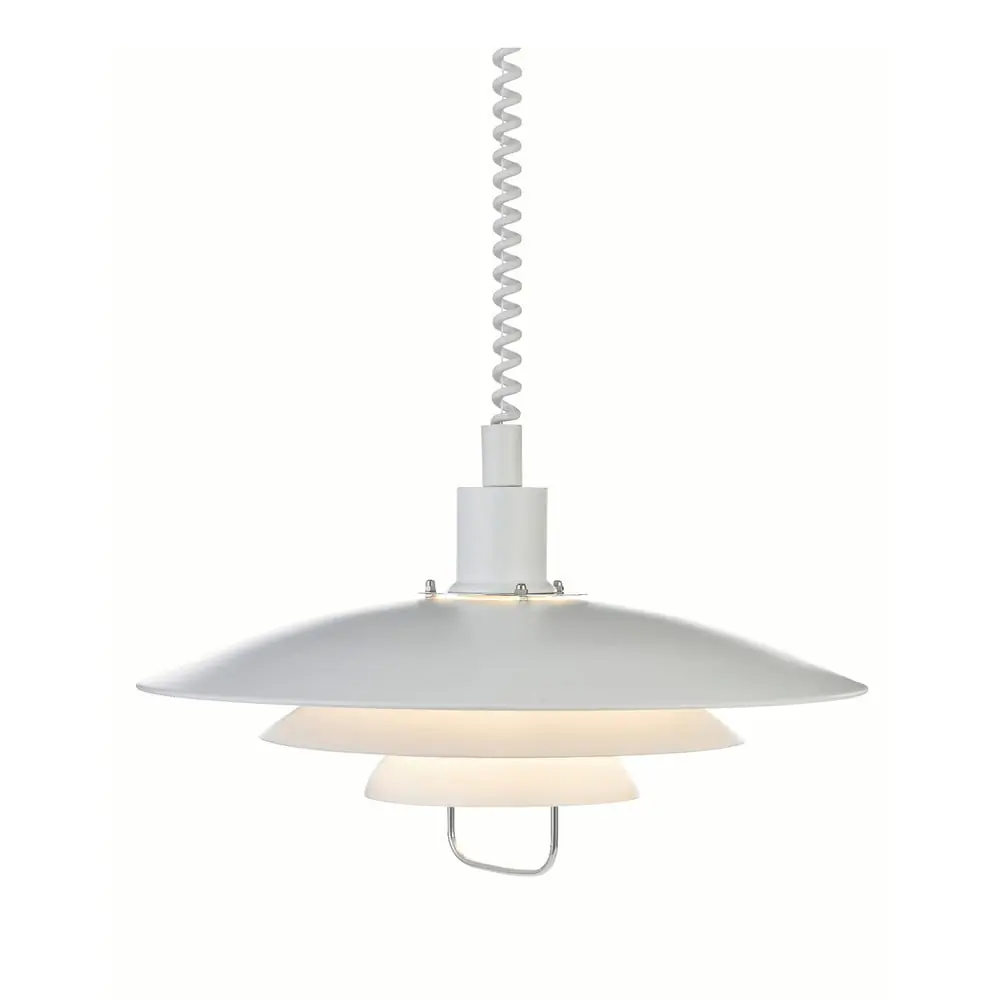 Lustră Markslöjd Kikrenes, ø 48 cm, alb