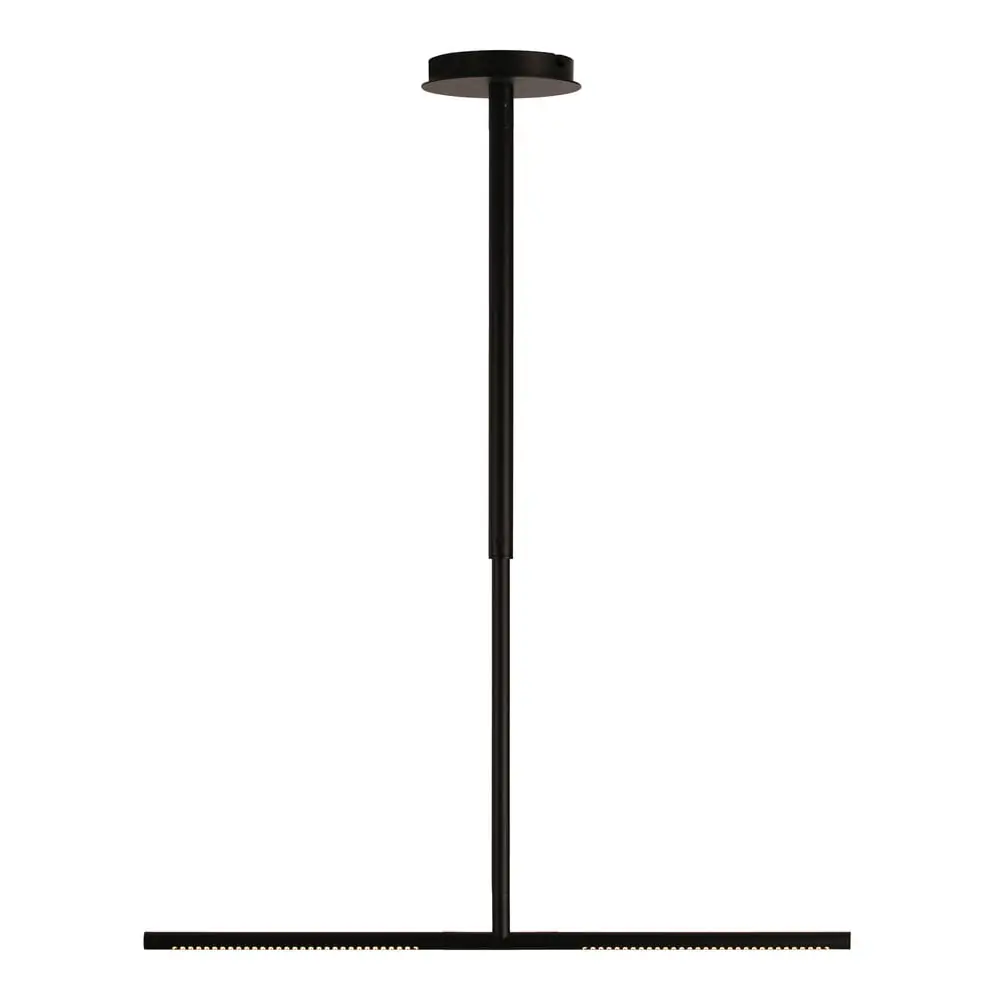 Lustră neagră LED din metal cu abajur din metal Omni Ceiling – UMAGE