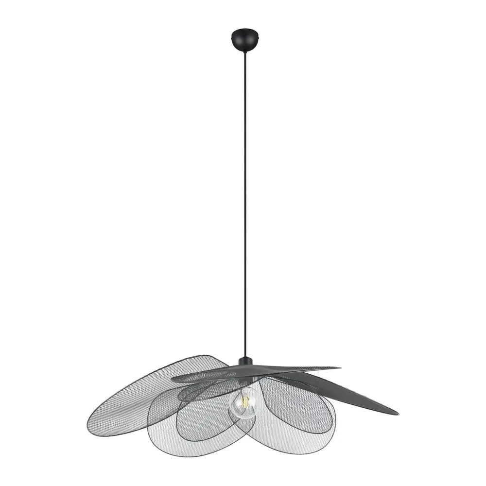 Lustră negru-mat ø 87 cm Fleure – Reality