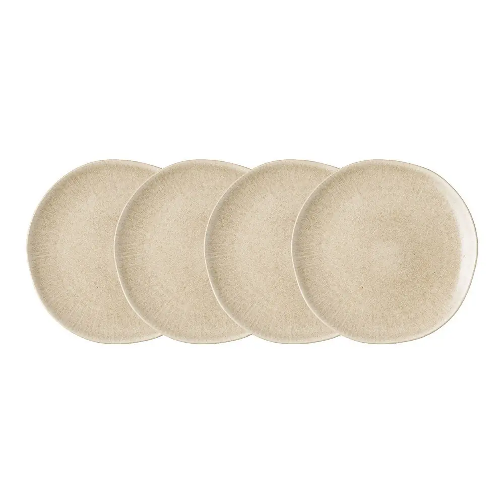 Farfurii grej 4 buc. din gresie ø 21 cm Viola – House Nordic