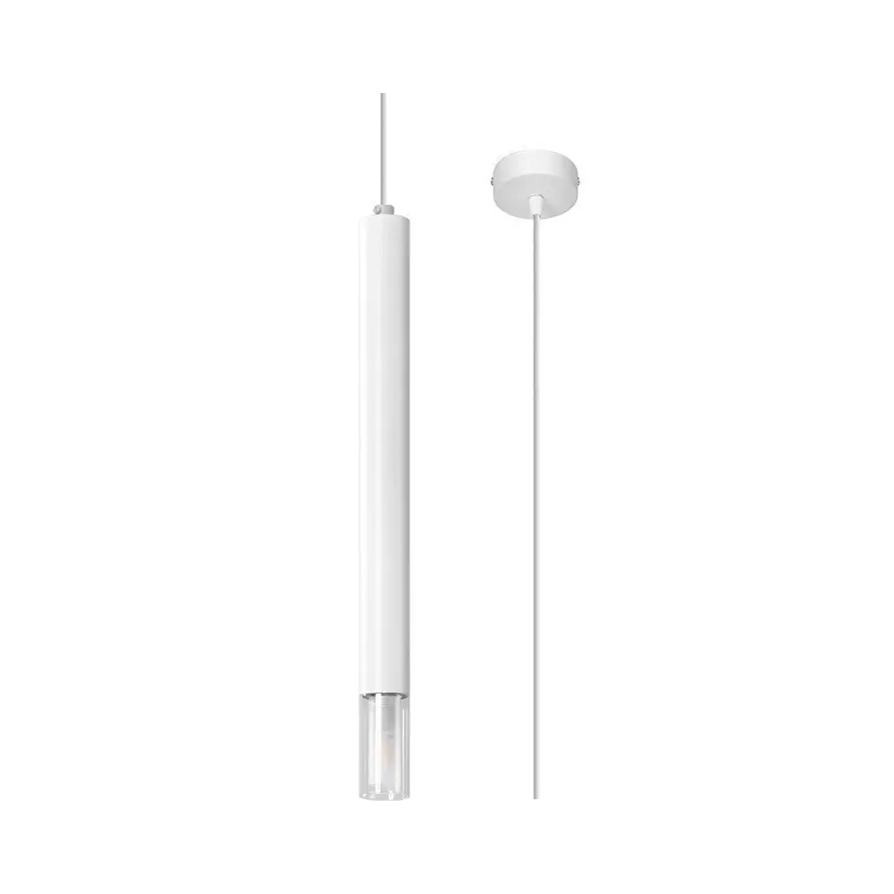 Lustră albă din metal ø 8 cm Vittoria – Sollux