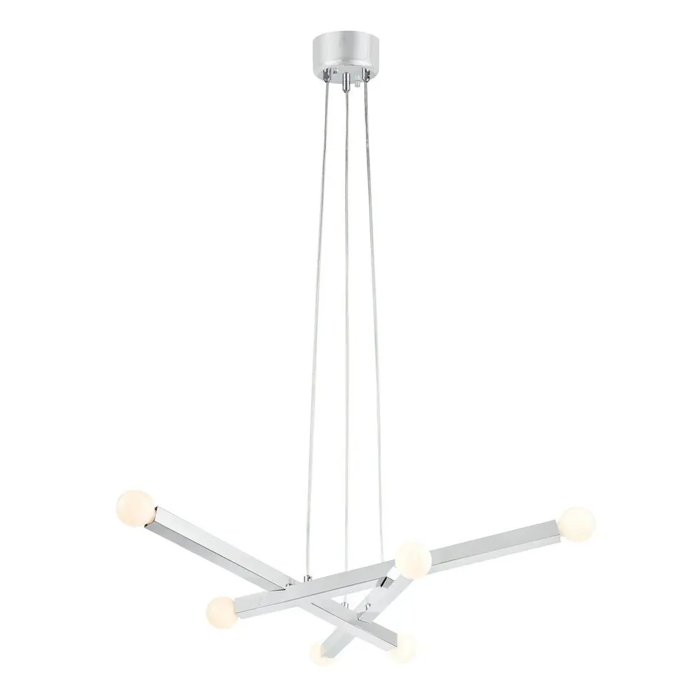 Lustră argintie din metal Stack – Markslöjd