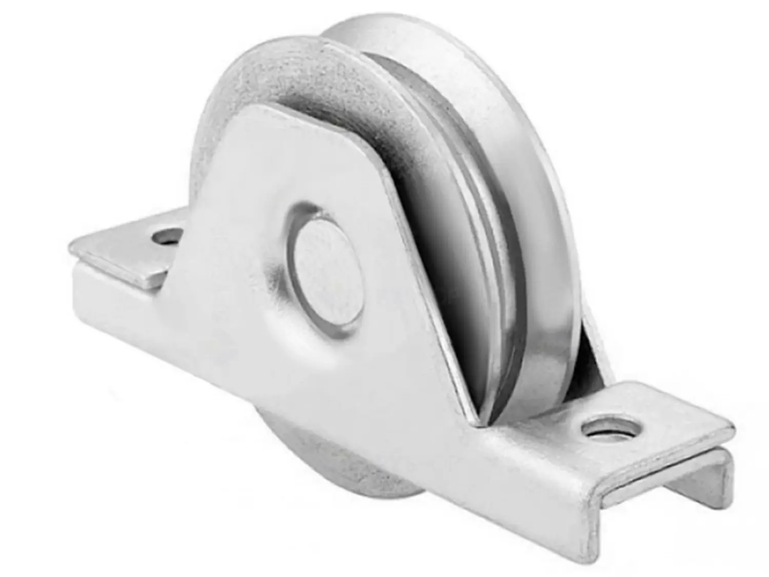 Rola incastrabila, profil U compatibil cu sina de 16 mm, pentru culisare sol, FI80U/1