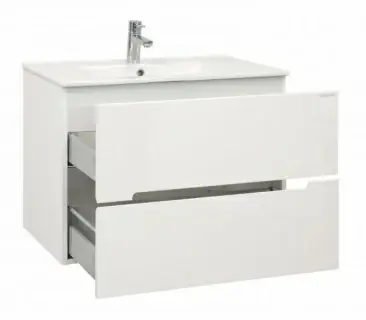 Baza lavoar Oristo Silver 90x45xH55 cm alb lucios