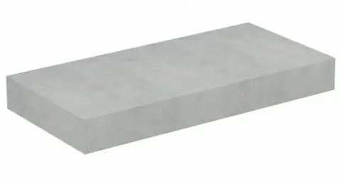 Blat Ideal Standard Adapto pentru lavoar 105x50,5xH12 cm gri pietris