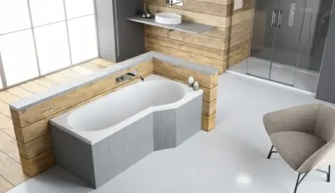 Cada acrilica Radaway Kariteia 160x80 cm